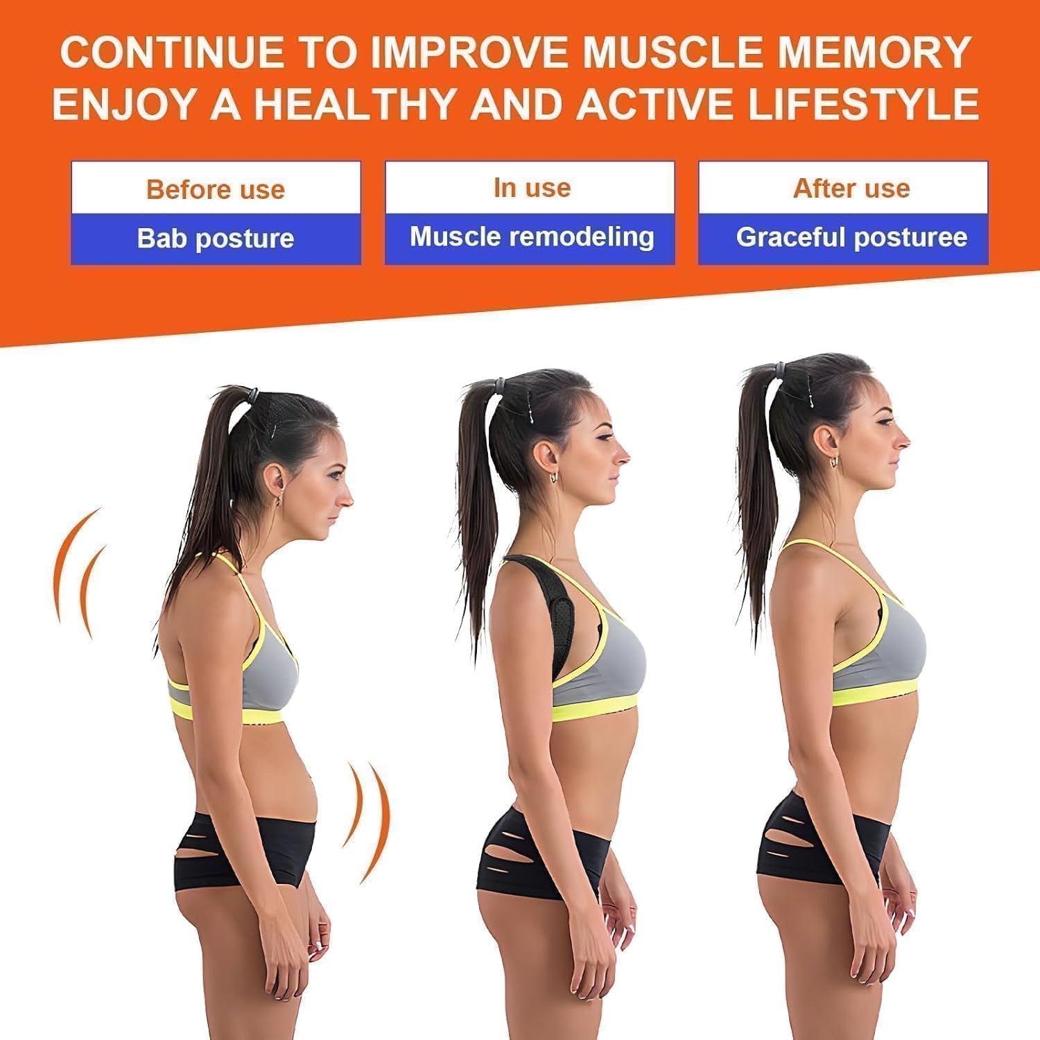 Simplistic Posture Corrector — Sit Taller, Feel Confident, All-Day Comfort
