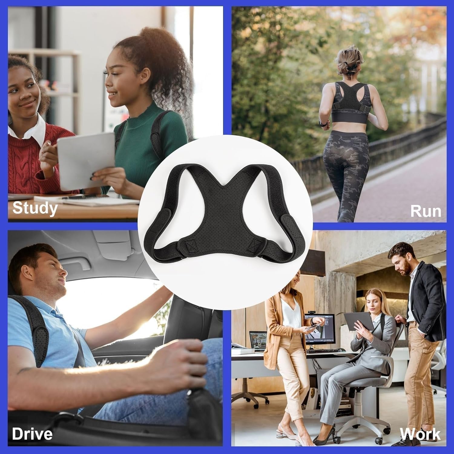 Simplistic Posture Corrector — Sit Taller, Feel Confident, All-Day Comfort